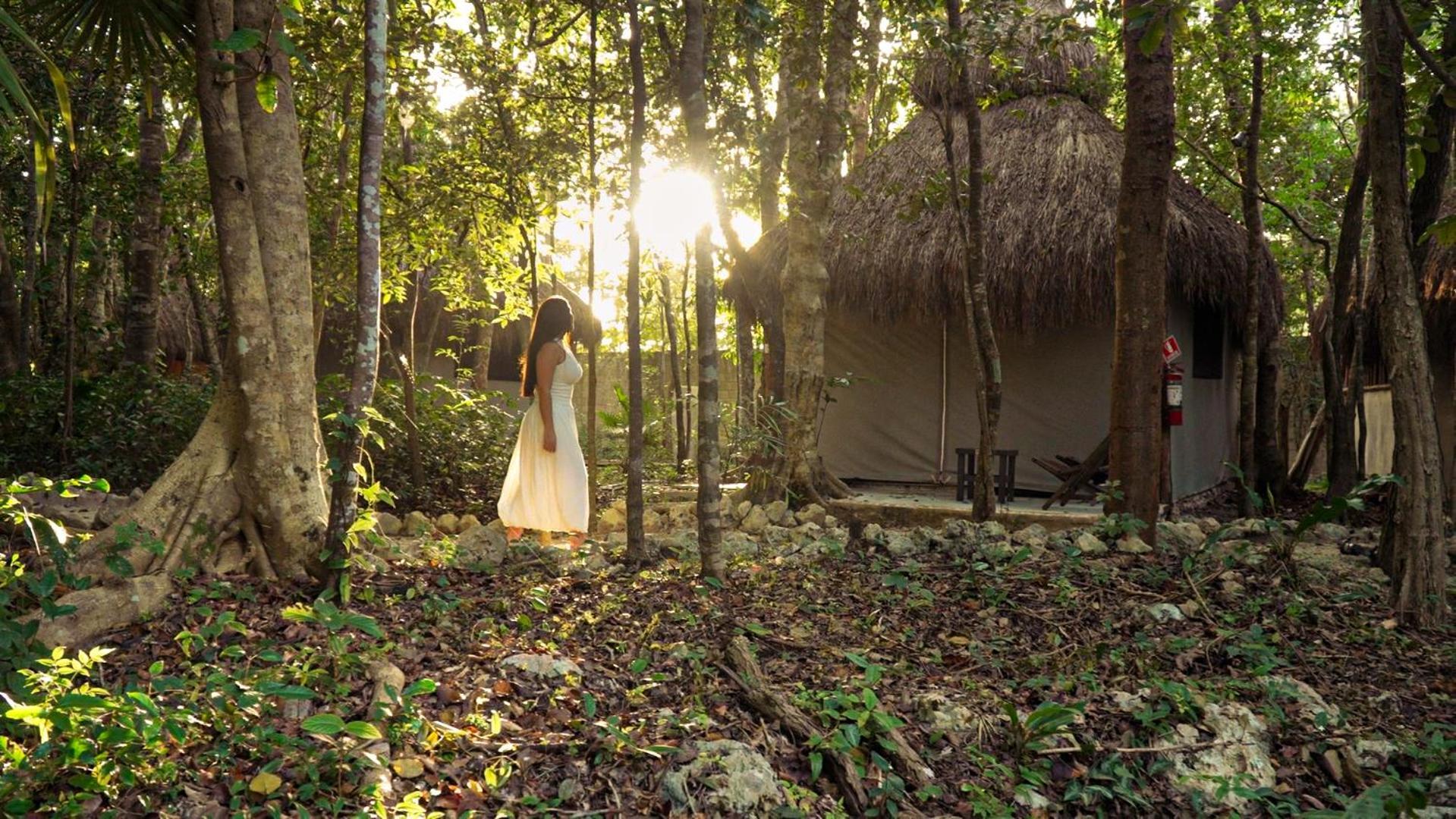 Akumal Natura Glamping Ngoại thất bức ảnh