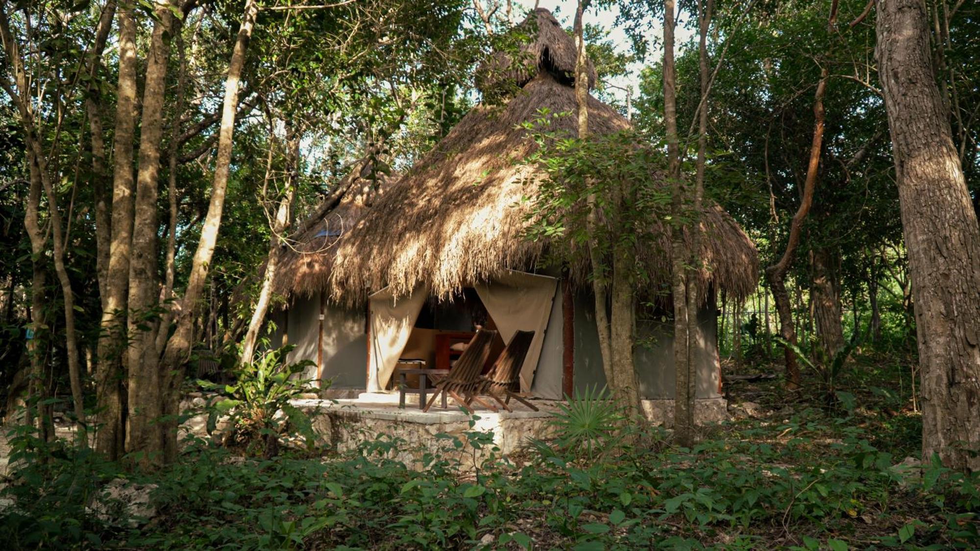 Akumal Natura Glamping Ngoại thất bức ảnh