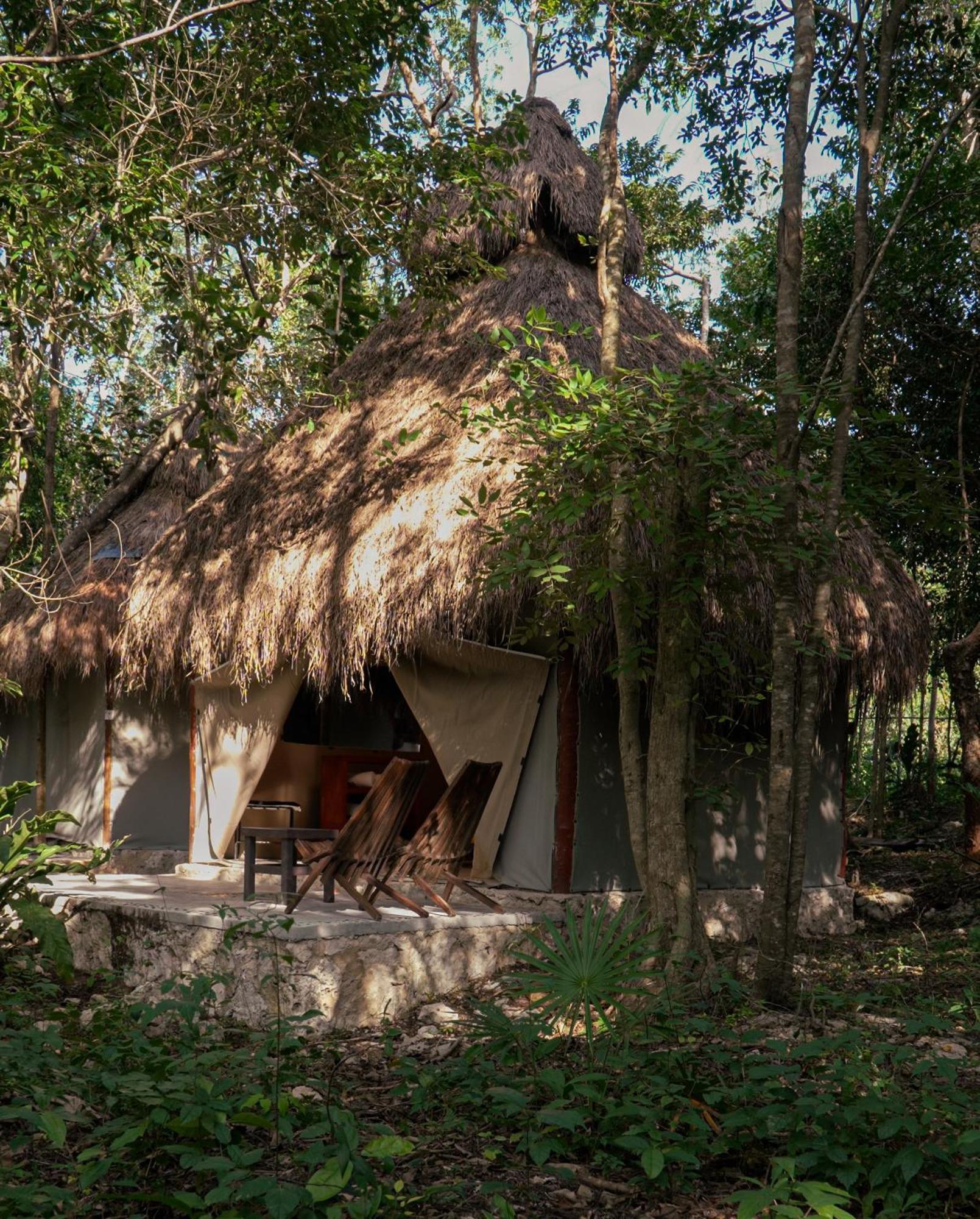 Akumal Natura Glamping Ngoại thất bức ảnh